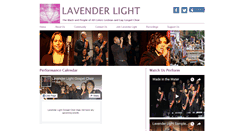 Desktop Screenshot of lavenderlight.com